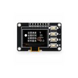 Meon Robotik Otomasyon OLED Ekran 0.96 İnç 128x64 SSD1315 I2C 4 Butonlu BEYAZ – Arduino Uyumlu