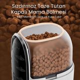 Meow Pure Akıllı Otomatik Kedi Mama Kabı, 3l Kapasiteli, Wifi Kameralı, Mobil Uygulama Kontroll� - Çok Renkli