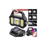 Mepa Tedarik P-880A Solar Powerbanklı Şarjlı Taşınabilir Güçlü Fener