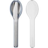 Mepal - 3 Parçalı Ellipse Çatal Bıçak Takımı - Yolculuk Için Seyahat Kılıflı Set - Bıç - Çok Renkli