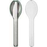 Mepal - Çatal Bıçak Takımı 3 Parçalı Ellipse - Yolculuk Için Çatal Bıçak Seti - Bir Bıç - Çok Renkli
