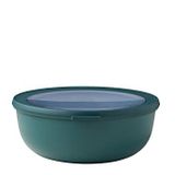 Mepal Cirqula yuvarlak çok amaçlı kase – Nordic çam – 2250 ml hacim – çıkarılabilir kapaklı – kırılmaz malzeme – sızdırmaz – derin dondurucuya uygun – bulaşık makinesinde yıkanabilir