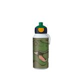 Mepal Dino Drinking Bottle Pop Up Campus Yeşil İçecek Şişesi 400 Ml