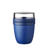 Mepal Ellipse yemek kabı – müsli kabı, yoğurt bardağı, bardağı – derin dondurucu, mikrodalga fırın bulaşık makinesi için uygundur – 500 ml – canlı mavi