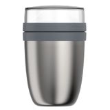 Mepal İnsulated Lunch Pot Ellipse Yalıtımlı Saklama Kabı 500 Ml-Natural Brushed