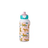 Mepal Leopard Drinking Bottle Pop Up Campus Aslan Desenli İçecek Şişesi 400 Ml