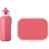 Mepal Lunch Set Campus Içecek Şişeli Beslenme Seti (Pu+Lb) - Pink