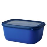 Mepal Multi Bowl Cirqula Rectangular 1500 ML Mavi Saklama Kabı