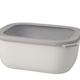 Mepal Multi Bowl Cirqula Rectangular 3000 ml Beyaz Saklama Kabı