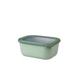 Mepal Multi Bowl Cirqula Rectangular Nordic White Gri 1500 ml Saklama Kabı