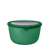 Mepal - Multi Bowl Cirqula Round - Kapaklı Saklama Kabı - Buzdolabı için hava geçirmez saklama kutusu ve mikrodalga fırın kabı olarak uygundur - 2000 ml - Canlı Yeşil