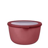 Mepal - Multi Bowl Cirqula Round - Kapaklı Saklama Kabı - Buzdolabı için hava geçirmez saklama kutusu ve mikrodalga fırın kabı olarak uygundur - 2000 ml - Vivid Leylak