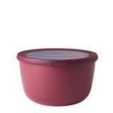 Mepal - Multi Bowl Cirqula Round - Kapaklı saklama kabı - Buzdolabı, mikrodalga fırın ve saklama kabı olarak hava geçirmez saklama kutusu olarak uygundur - 2000 ml - Nordic Berry
