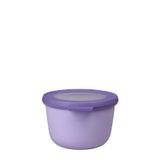 Mepal - Multi Bowl Cirqula Round - Kapaklı saklama kabı - Buzdolabı, mikrodalga fırın ve saklama kabı olarak hava geçirmez saklama kutusu olarak uygundur - 500 ml - Nordic Lilac