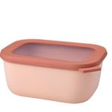 Mepal Multi Nordic Blush Cirqula Rectangular 1500 ml Saklama Kabı
