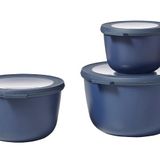 Mepal Nordic Denim 3'lü Cirqula Round Saklama Kabı