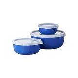 Mepal Storage Box Lumina Saklama Kutusu 3 Parça Set (250+750+1500) - vivid blue - Lacivert