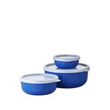 Mepal Storage Box Lumina Vivid Blue 3 Parça Saklama Kutusu - Lacivert