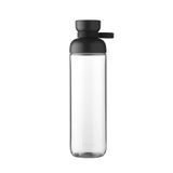 Mepal - Vita içecek şişesi, büyük su şişesi, ilave içme konforu için 2 açıklık, tekrar doldurulabilir içecek şişesi, spor içecek şişesi, 900 ml, Nordic black