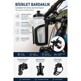 Mephal Bebek Arabası Bisiklet Uyumlu Ayarlanabilir Şişe Biberon Ve Suluk Tutucu