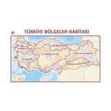 Mepmedya Yayınları Türkiye Bölgeler Haritası 70 x 100 cm