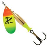Mepps LONG CAST Olta Kaşığı, Ağır gövdeli, Hızlı Batan ve Dibi Tarayan Özelliktedir Olta Kaşığı Gökkuşağı No:3