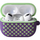 Mepura Airpods Pro 2 (2.nesil) Spor Delikli Kılıf - Lila-Yeşil