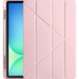 Mepura Ipad Pro 11 (2024) Kılıf Kalemlikli Hugo Tablet Kılıfı - Rose Gold