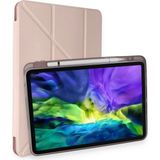Mepura Ipad Pro 11 (2024) Kılıf Kalemlikli Mars Tablet Kılıfı - Rose Gold