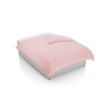 Mer-Tim Pamuklu Ranforce Çift Kişilik King Size 240x260 Nevresim Yorgan Kılıfı - Pembe