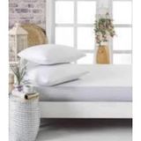 Mer-tim Pamuklu Ranforce Jumbo Boy Çarşaf Takımı 200x200 beyaz