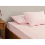 Mer-tim Pamuklu Ranforce Jumbo Boy Çarşaf Takımı 200x200 toz-pembe