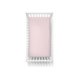 MER-TİM Süprem Penye Lastikli Bebek Çarşafı-Pembe (Pembe / 70C)