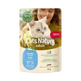 Mera Cats Nature Alabalıklı Yetişkin Kedi Yaş Maması 85 gr - 1 Adet