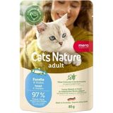 Mera Cats Nature Alabalıklı Yetişkin Kedi Yaş Maması 85 gr x 6 Adet