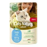 Mera Cats Nature Alabalıklı Yetişkin Kedi Yaş Maması 85 Gr