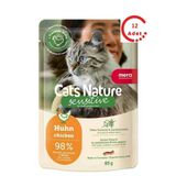 Mera Cats Nature Tavuklu Yetişkin Kedi Yaş Maması 85 Gr X 12 Adet