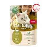 Mera Kuzulu Yetişkin Kedi Yaş Maması 85 Gr X 12 Adet