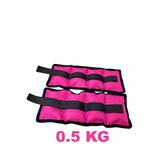 ME&RA SPORT 0.5 kg x 2 adet toplam 1 kg El ayak ve bilek ağırlığı kum torbası