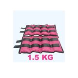 ME&RA SPORT 1.5 kg x 2 adet toplam 3 kg El ayak kas güçlendirici ağırlık seti kum ağırlık torbası bileklik