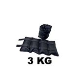 ME&RA SPORT 3 kg x 2 adet toplam 6 kg El ve ayak ağırlığı bileklik kum torbası