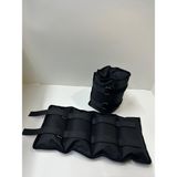 Me&ra Sport El Ayak Bilek Ağırlığı Siyah 2 kg x 2 Adet Toplam 4 kg Kum Torbası Egzersiz Set Ağırlık Seti - 2kg x 2