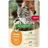 Mera Sterilized Tavuklu Kısır Kedi Yaş Maması 85 gr 6 Adet