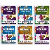 Meraklı 1. Sınıf Yeni Nesil Eğitim Seti 6 Kitap – Türkçe, Matematik, Hayat Bilgisi, Hızlı Okuma, Okuyorum Anlıyorum ve Haftalık Ödev Föyü