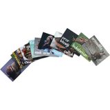 Meraklı Zebra Hayvanlar Temalı Alfabe Kartları Set - 2