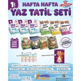 Meraklı Zihinler 1. Sınıf Yaz Tatil Seti (2025-2026) Ciltli Çalışma Kitapları Setli - 1.sınıf Yaz Tatil Seti (2025-2026)
