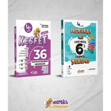 Meraklı Zihinler 4.sınıf 36 Haftalık Kazanım Denemesi + 6'lı Sarmal Deneme Paketi (2'li Set)