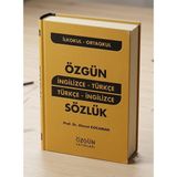 Meraklı Zihinler Özgün Ilköğretim Ingilizce-Türkçe/türkçe-Ingilizce Sözlük (Plastik Kapak)