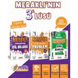 Meraklı Zihinler Yayıncılık 1. Sınıf Tüm Dersler Soru Bankası-Dil Bilgisi-Problemler 3'lü Set