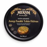 Meram Helva 1946 Rafine Şekersiz Antep Fıstıklı Tahin Helvası 500 G